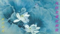 風扶芙蕖花相依